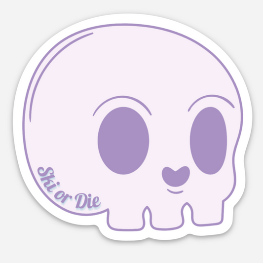Skull Sweetheart Sticker