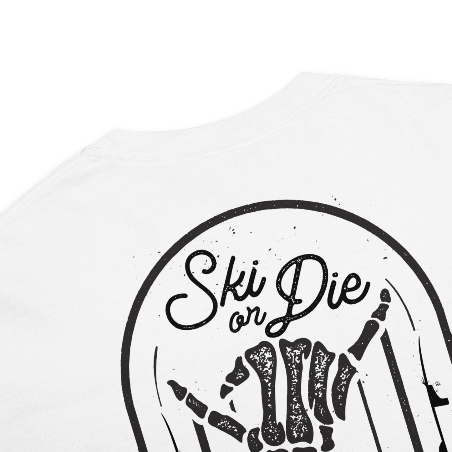 The Ski or Die OG White Men's Tee