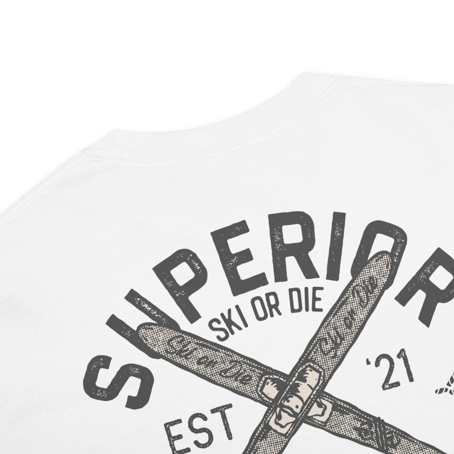 The Ski or Die Crest Men's Tee