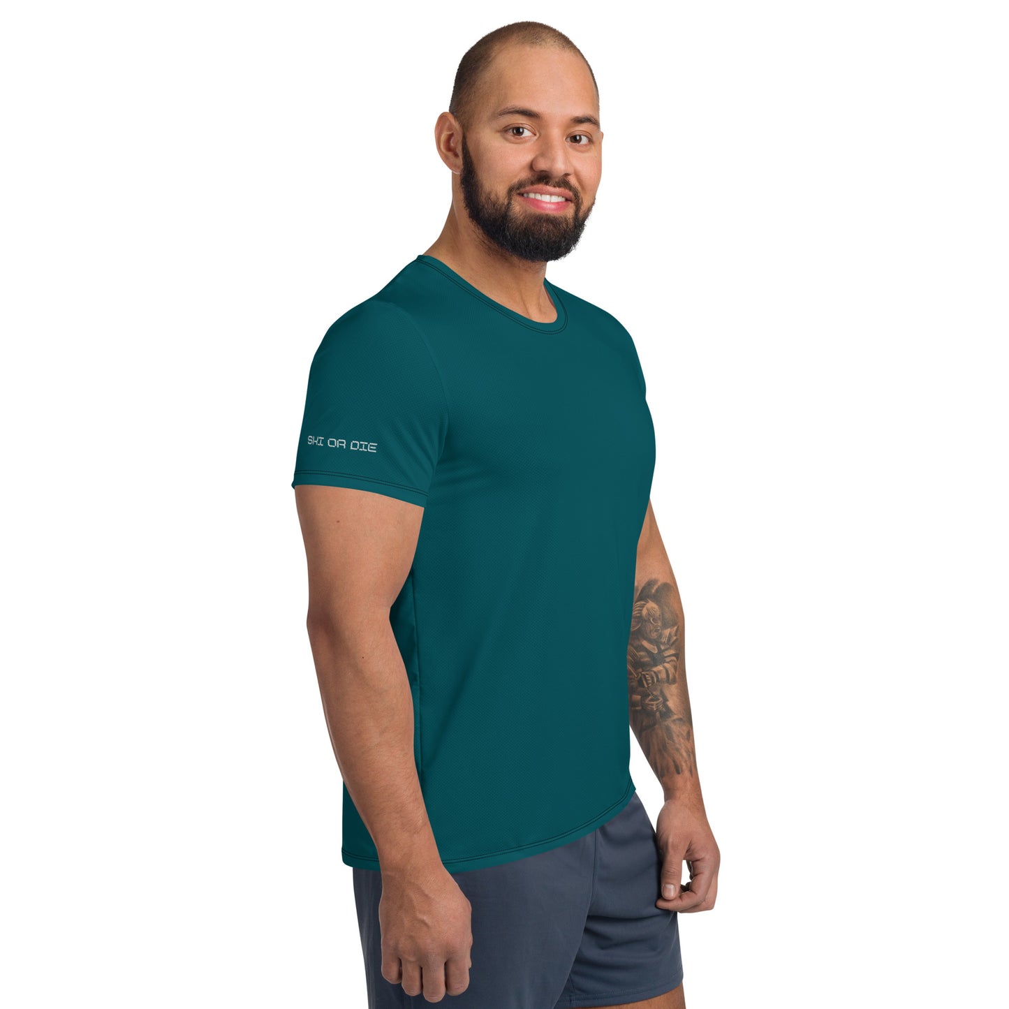 Training Men's Tee in Teal