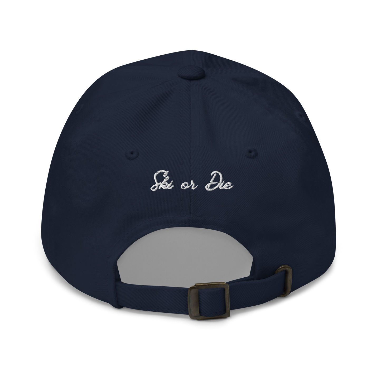 Have a Good Ski Dad Hat in Navy and Spruce