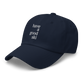 Have a Good Ski Dad Hat in Navy and Spruce