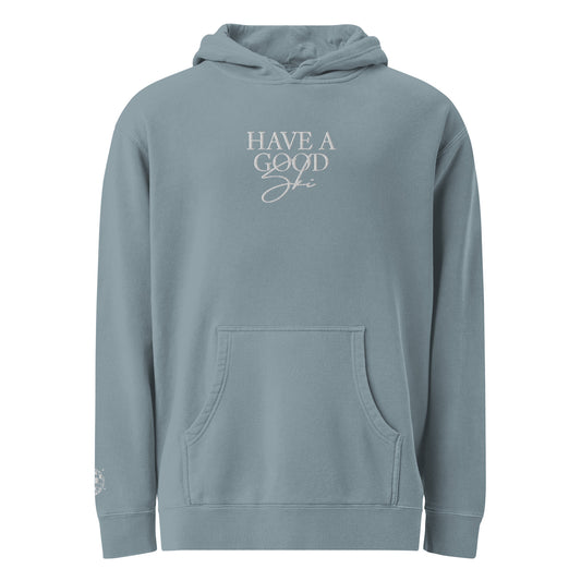 Have a Good Ski Hoodie in Slate