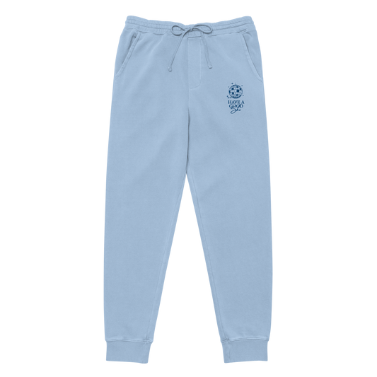 Have a Good Ski Sweatpants in Light Blue