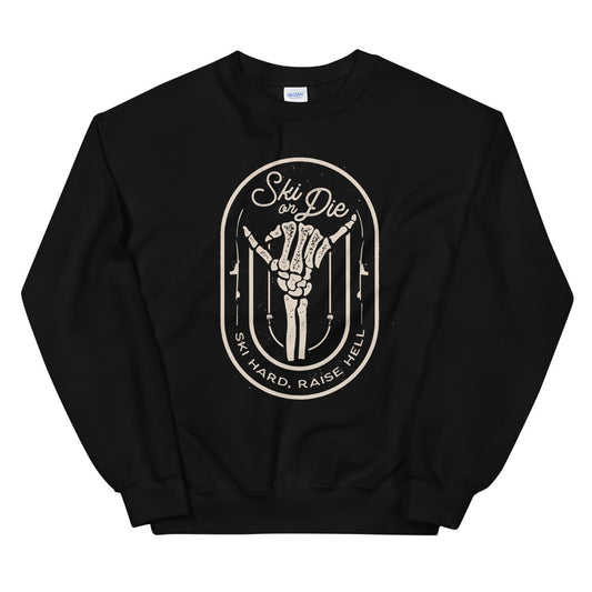 Ski or Die OG Crewneck Sweatshirt — Dark